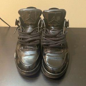 Mens Jordan Retro 4 11Lab4 Black Size 10.5